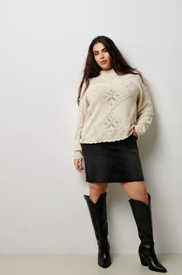 + Jeansrok - SLOAN - washed black