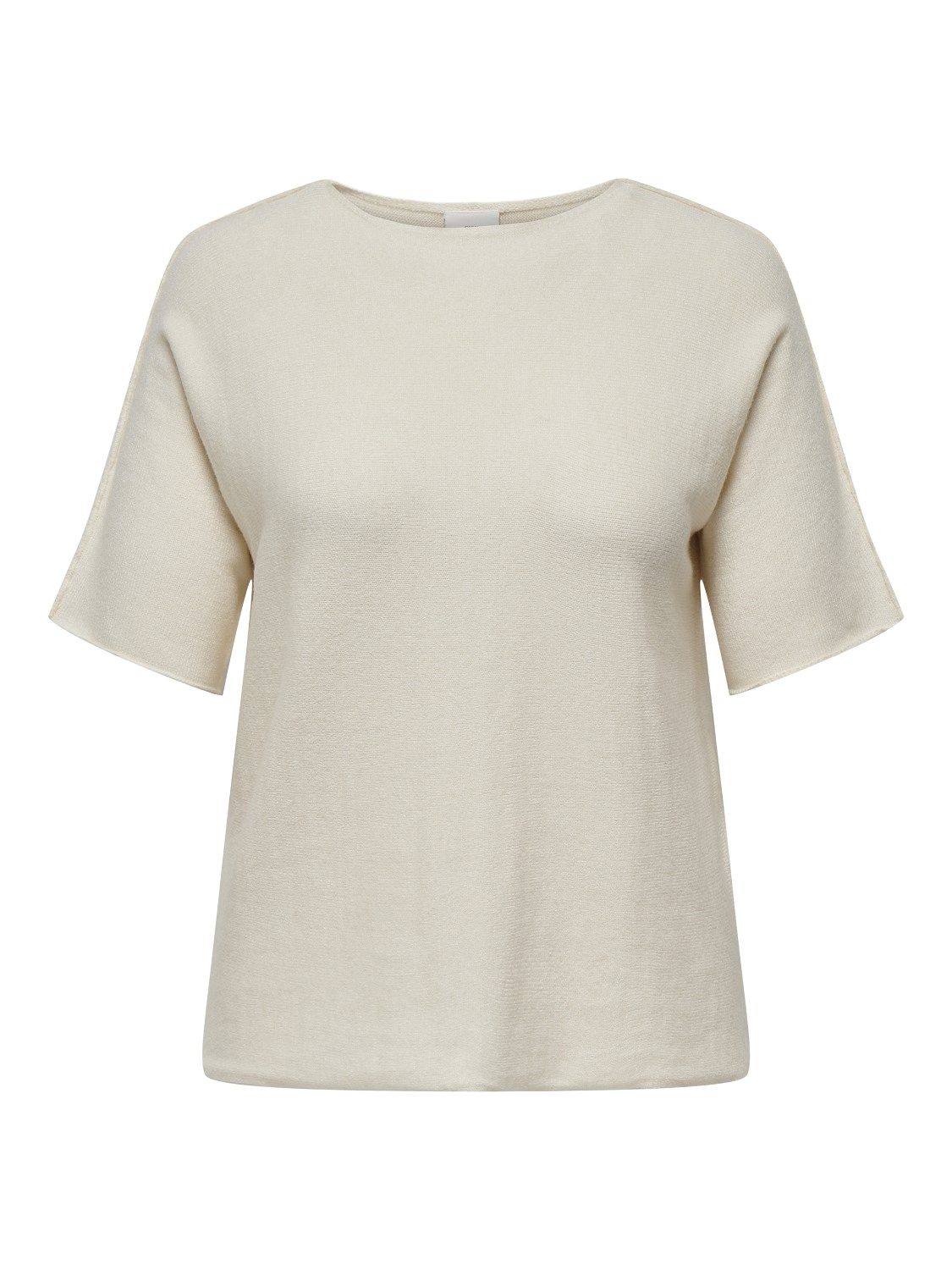 + Trui knit met korte mouw - MARGARETA - whitecap gray