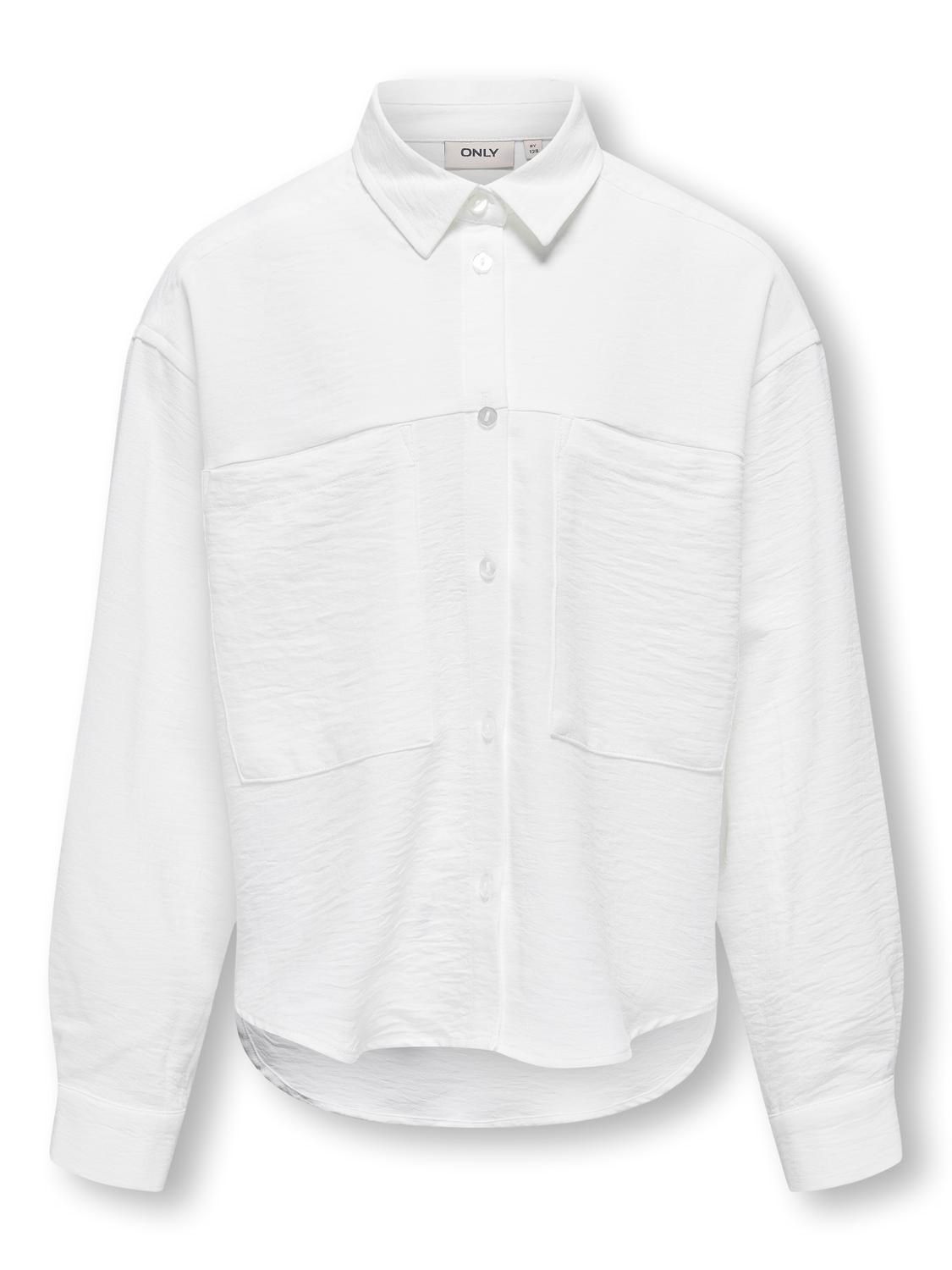 KIDS hemd - METTE - cloud dancer