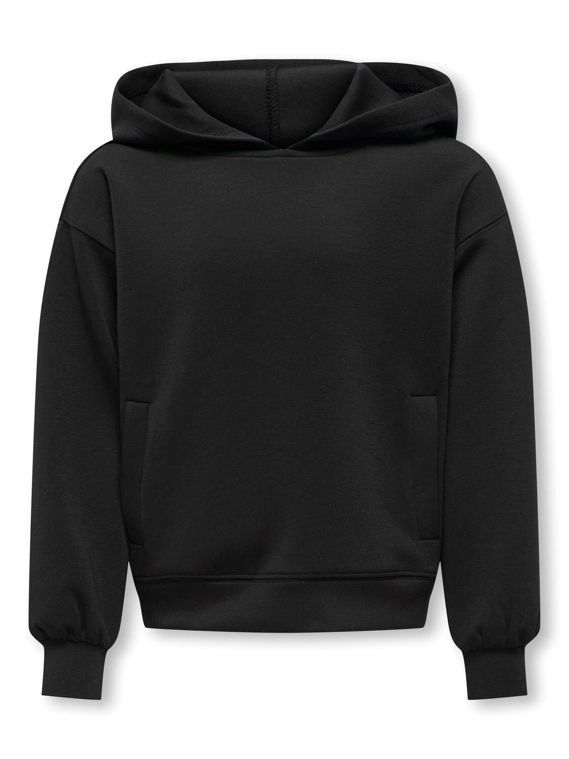 KIDS hoodie - ALINA - black