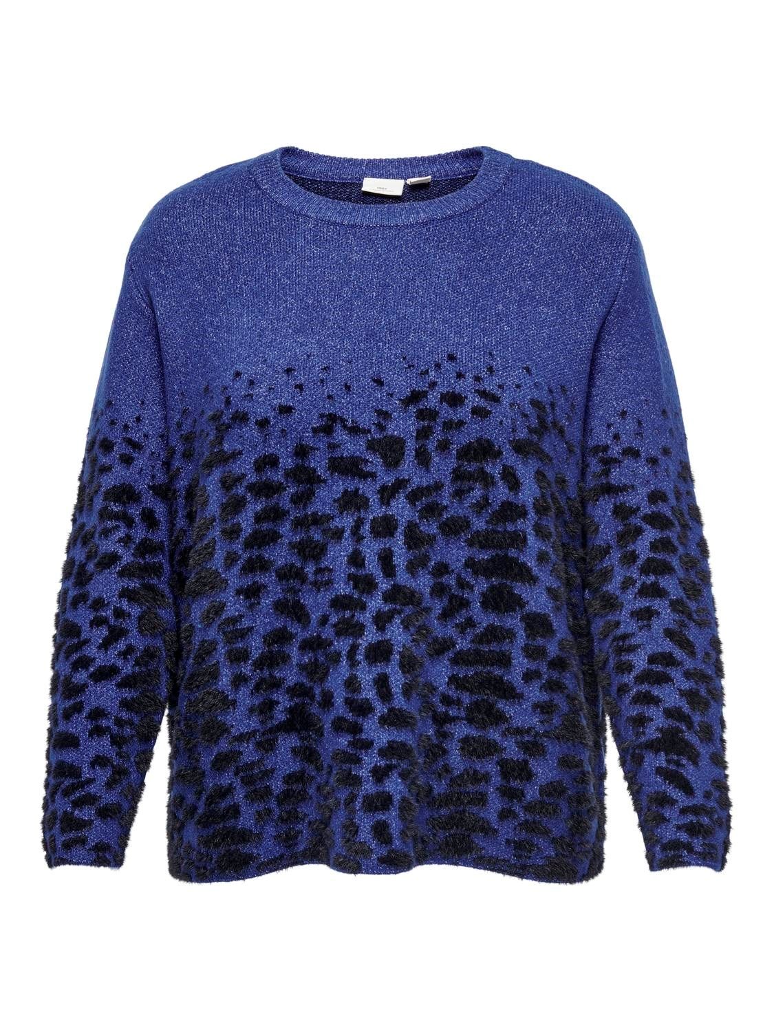 + Trui - ANNI - sodalite blue/black