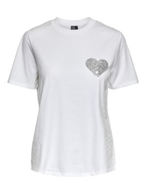 T-shirt - RHIANNON - bright white 🩶