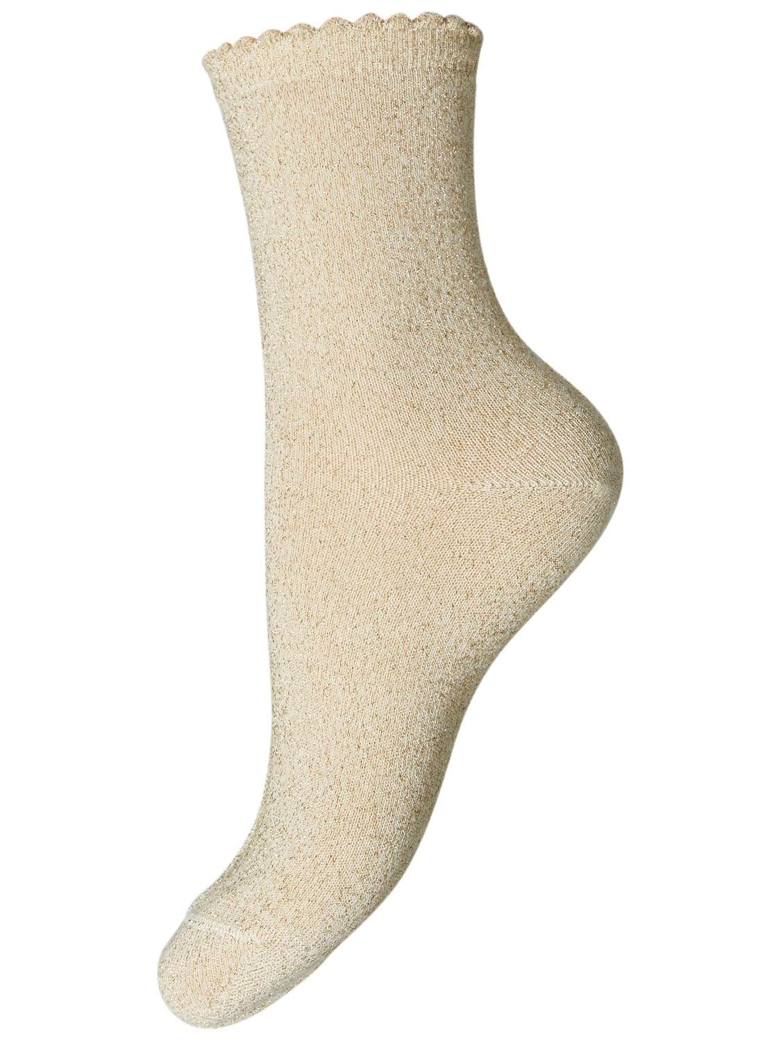 Sokken - SEBBY - birch/gold