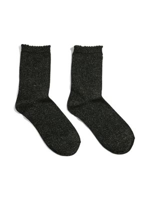 Sokken - SEBBY - black/silver lurex