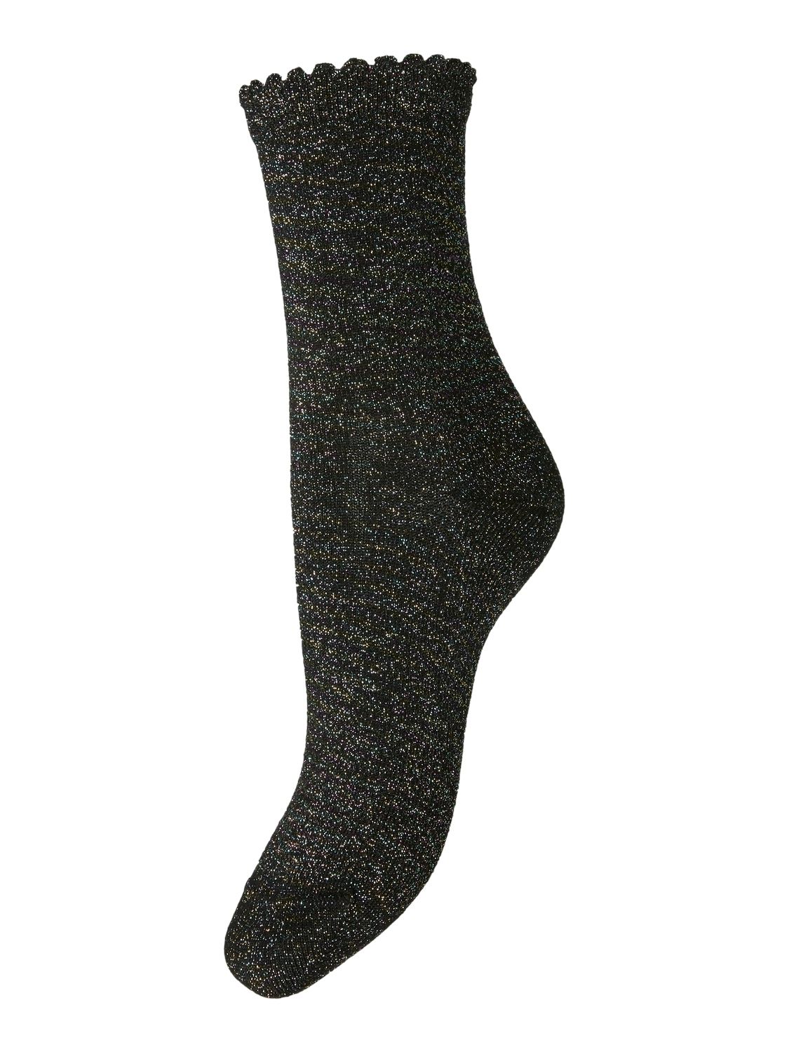 Sokken - SEBBY - black/silver lurex