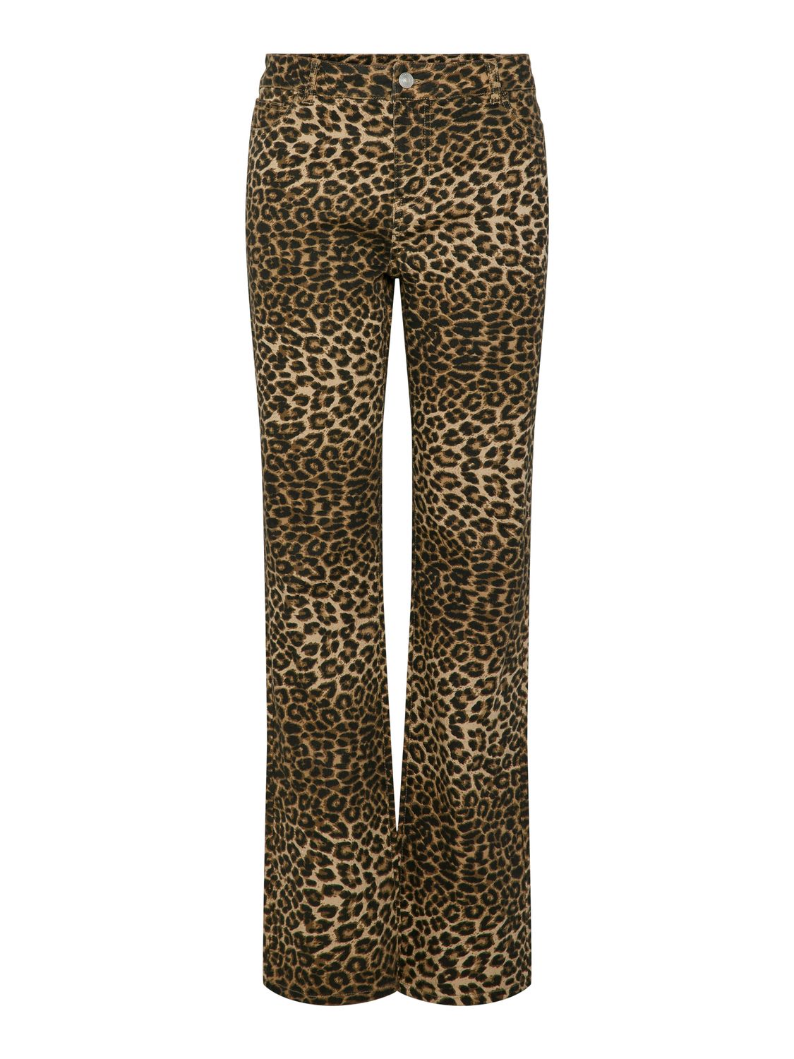 Jeansbroek leo - ASTRID - black leo denim