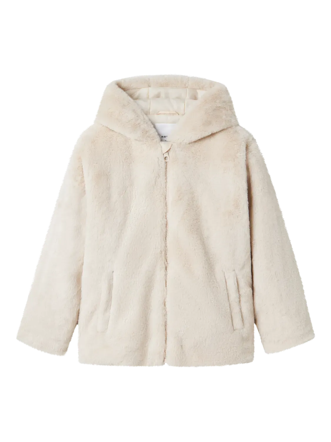 KIDS faux fur vestje - MILA - moonbeam