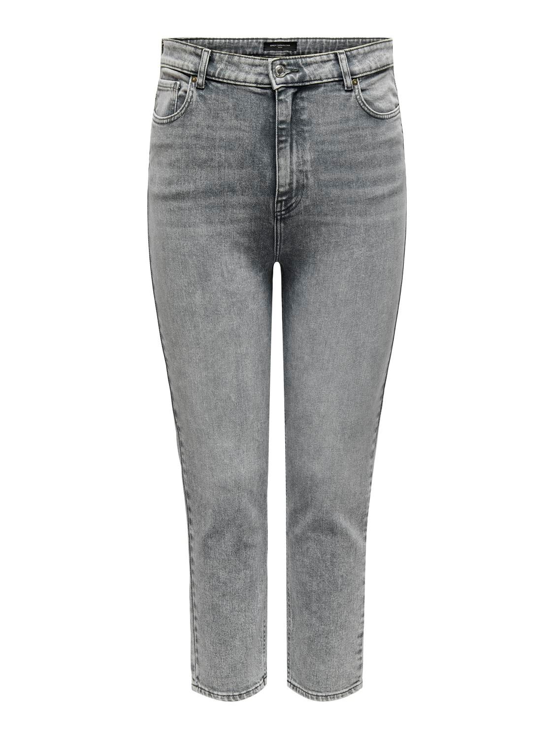 + Straight jeans - MILY - medium grey denim (enkelbroek)