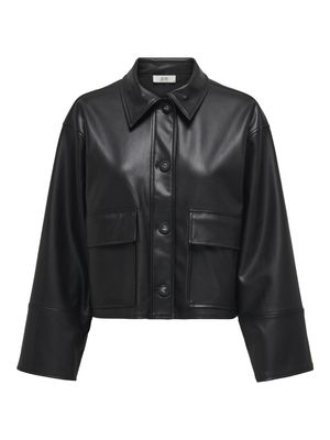 Vest / jacket in PU - ALEXA - zwart