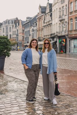 Oversized jeanshemd - MAISIE - light blue denim