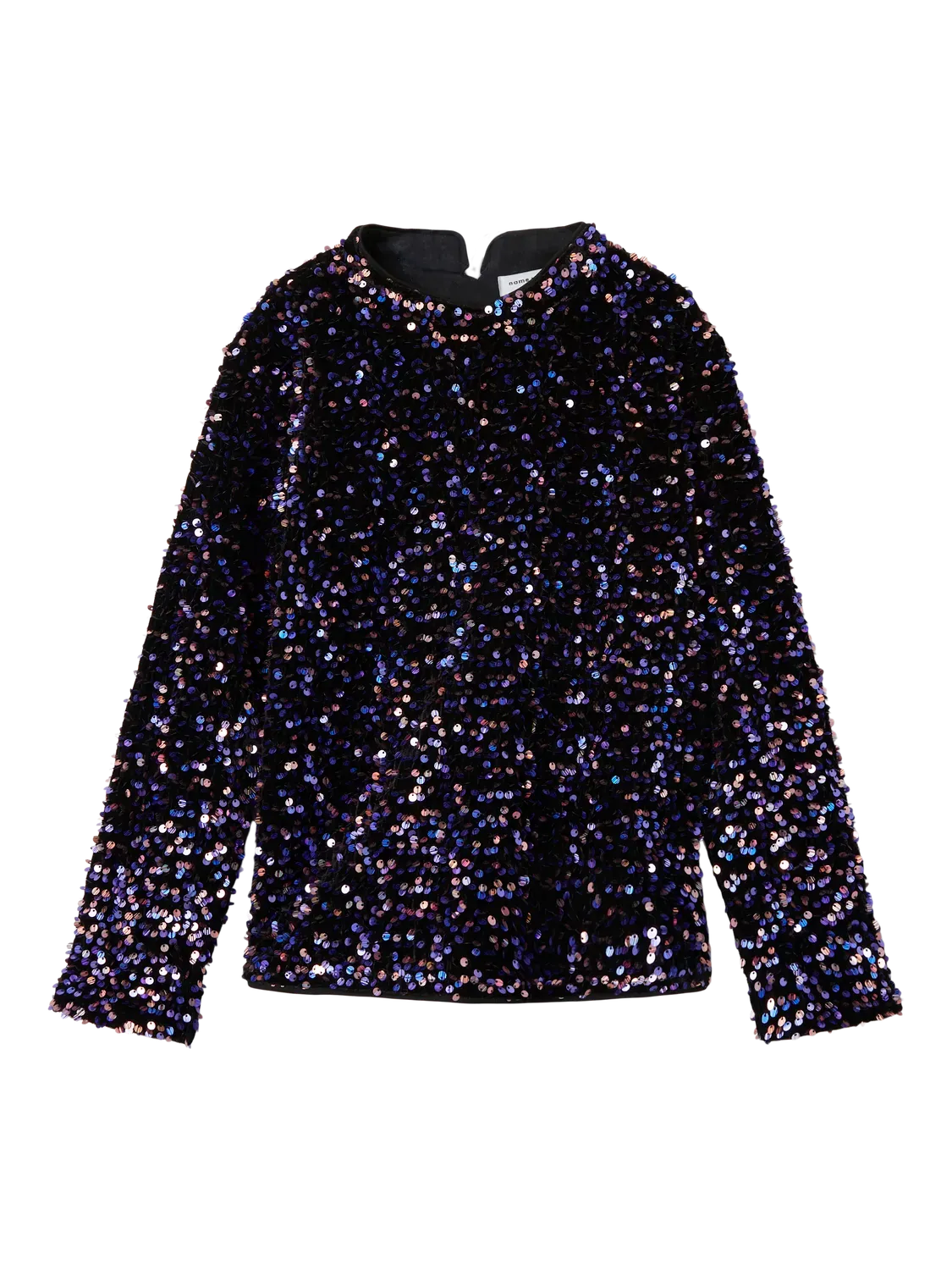 KIDS top - RUNICA - black purple opulence