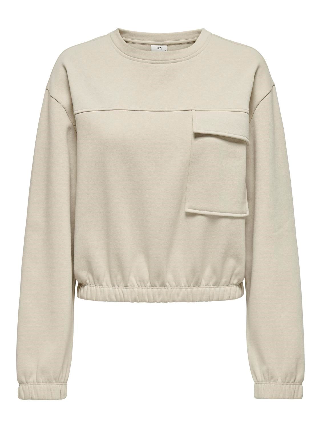Korte sweater trui - BAMBI - chateau gray