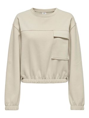 Korte sweater trui - BAMBI - chateau gray
