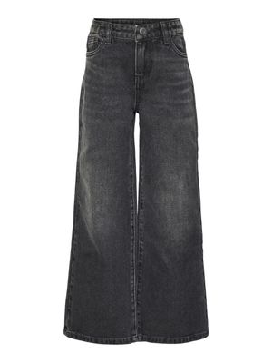 KIDS Wijde jeans - DAISY - medium grey denim