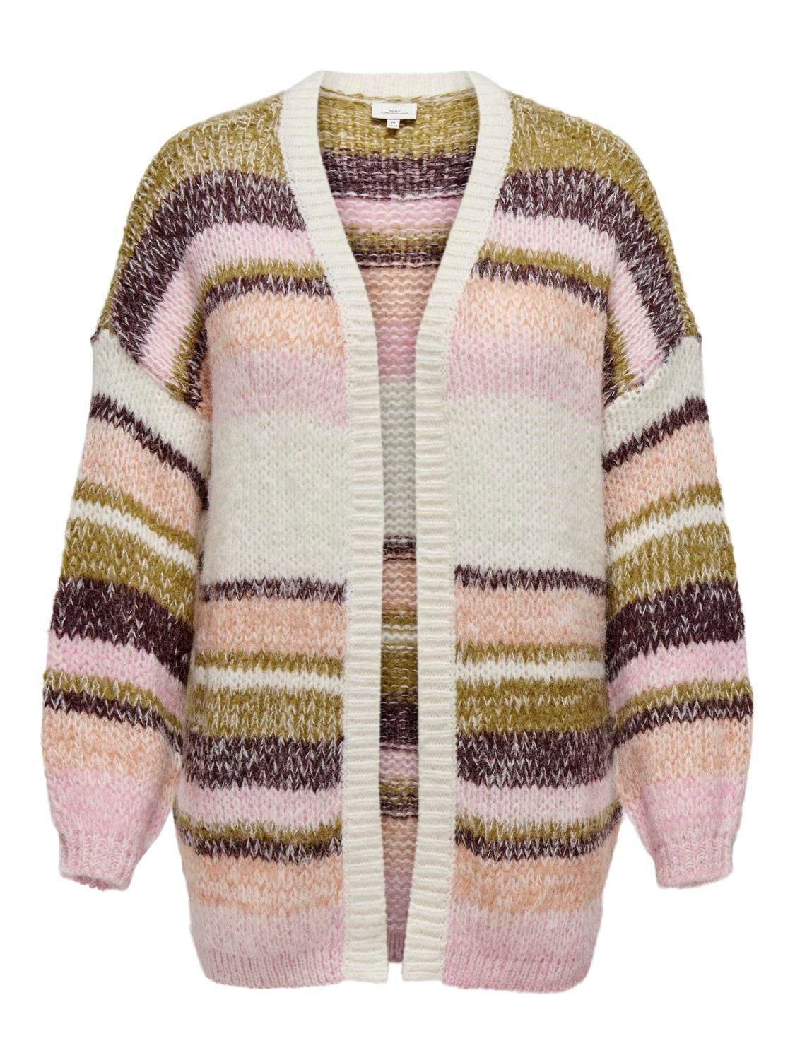 + Halflange vest - ALYSSA - gestreept