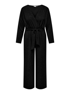 + Jumpsuit - JOSEE - black/silver foil details