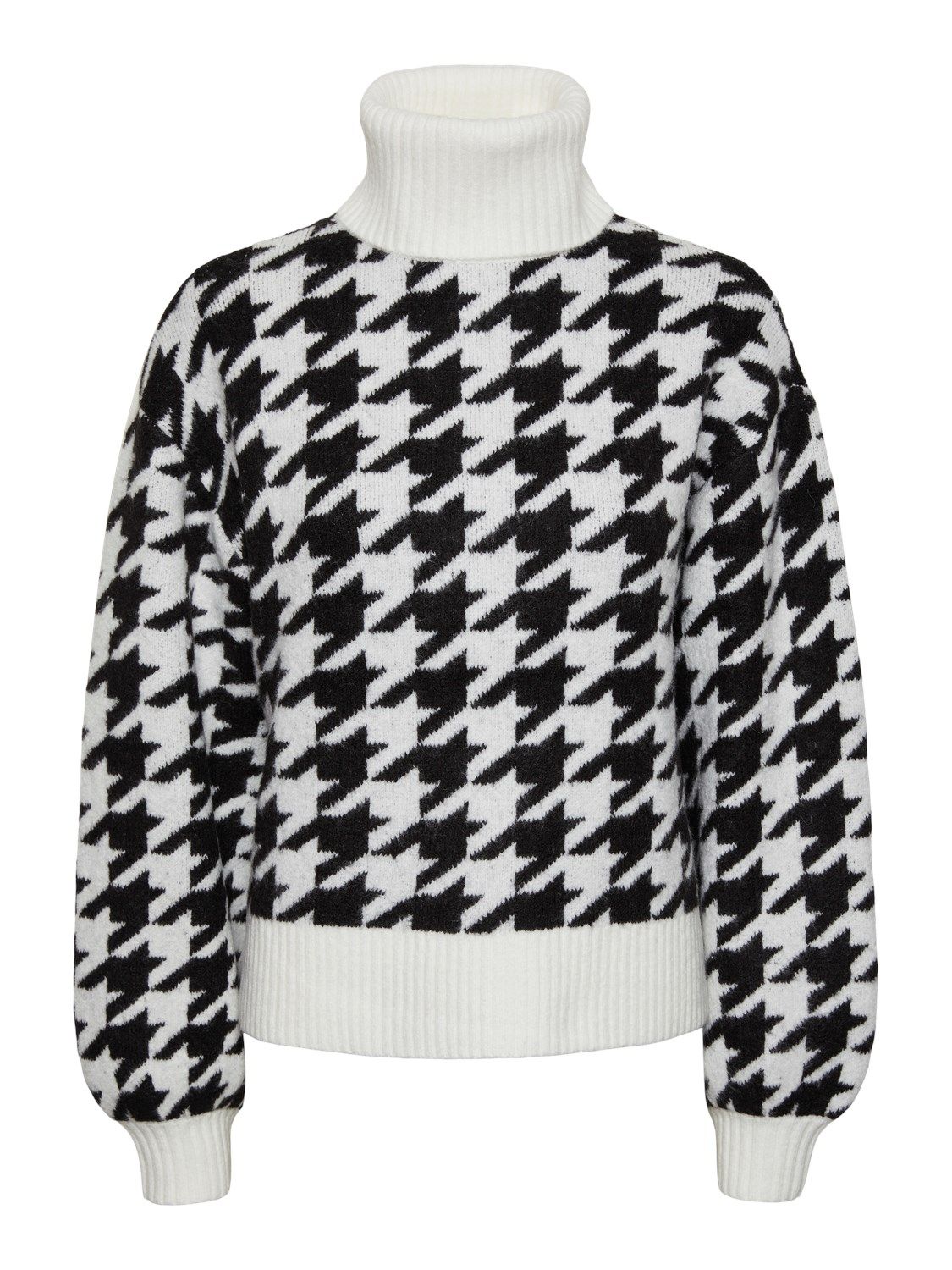 Trui - ROOA - cloud dancer black