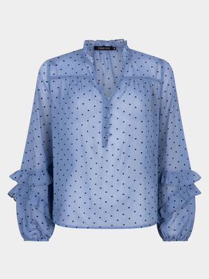 Blouse - NOLA - blue