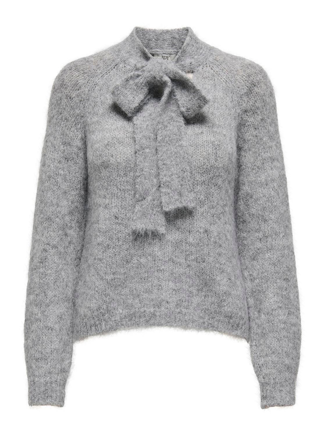 Trui - ZOEY - light grey melange