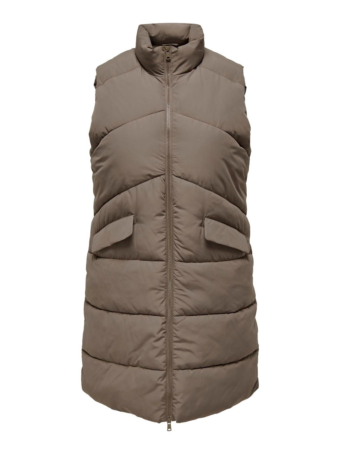 Bodywarmer/waistcoat - MATILDE - walnut