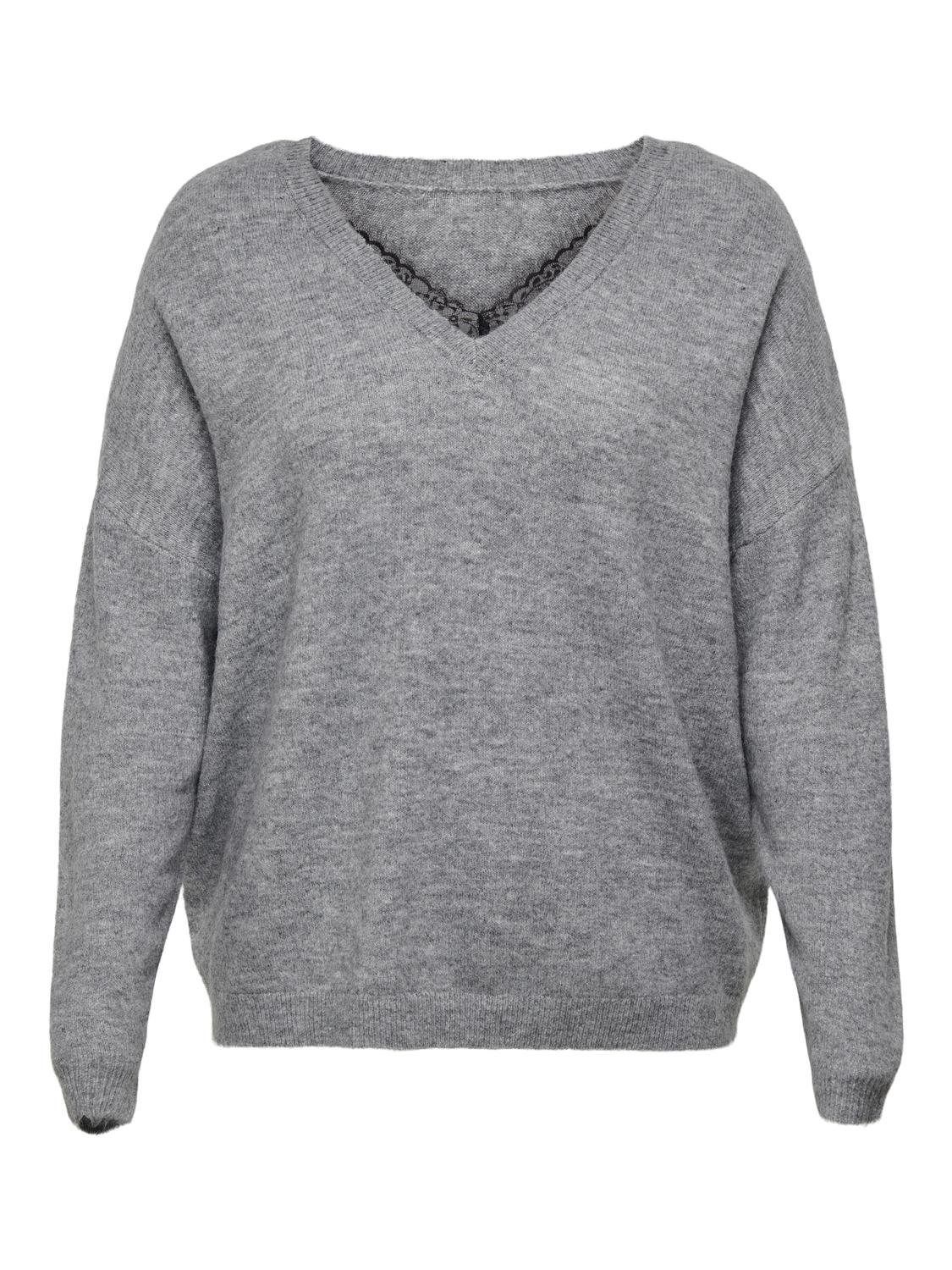 + Trui - MANIFESTA - light grey melange