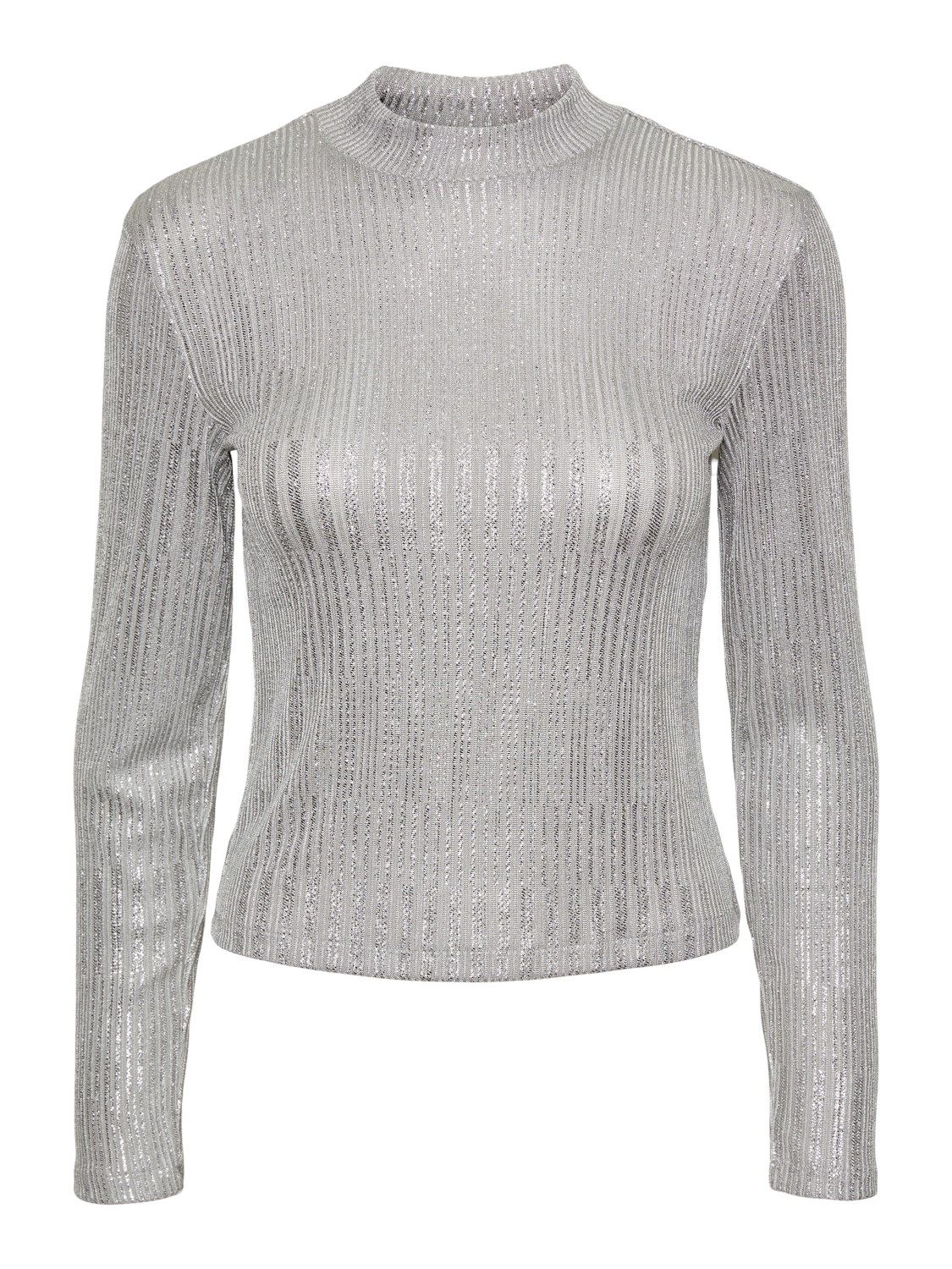Dun glittertruitje - ROCKY - silver
