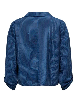 Blouse - BARBARA - black iris