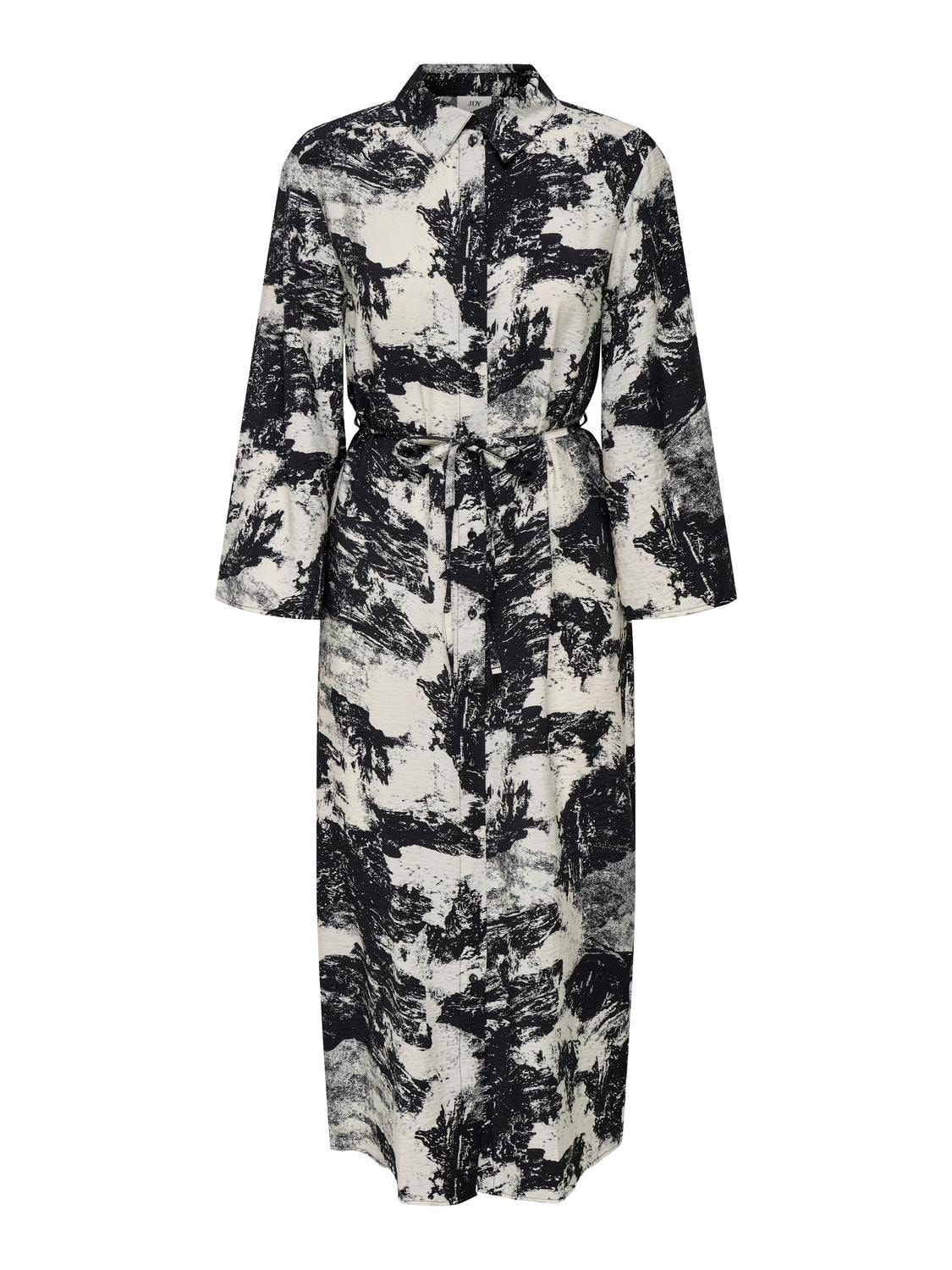 Midi jurk - EVELYN - black