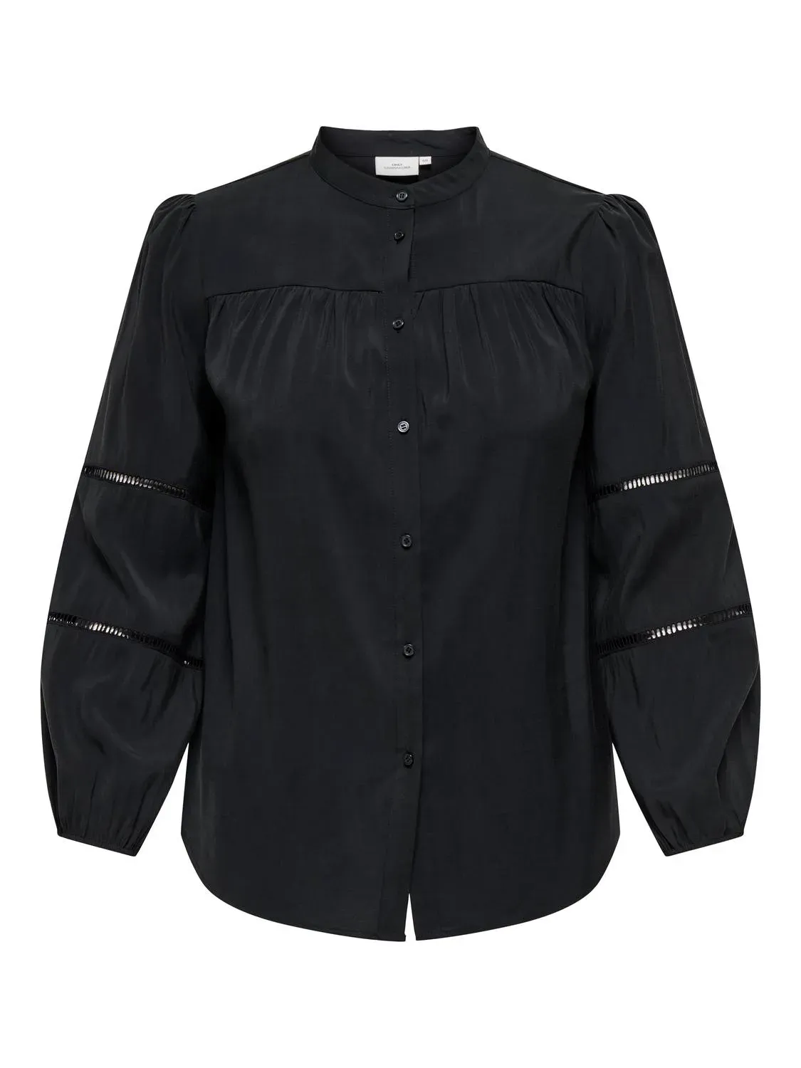 + Blouse -SCARLETTO - black washed