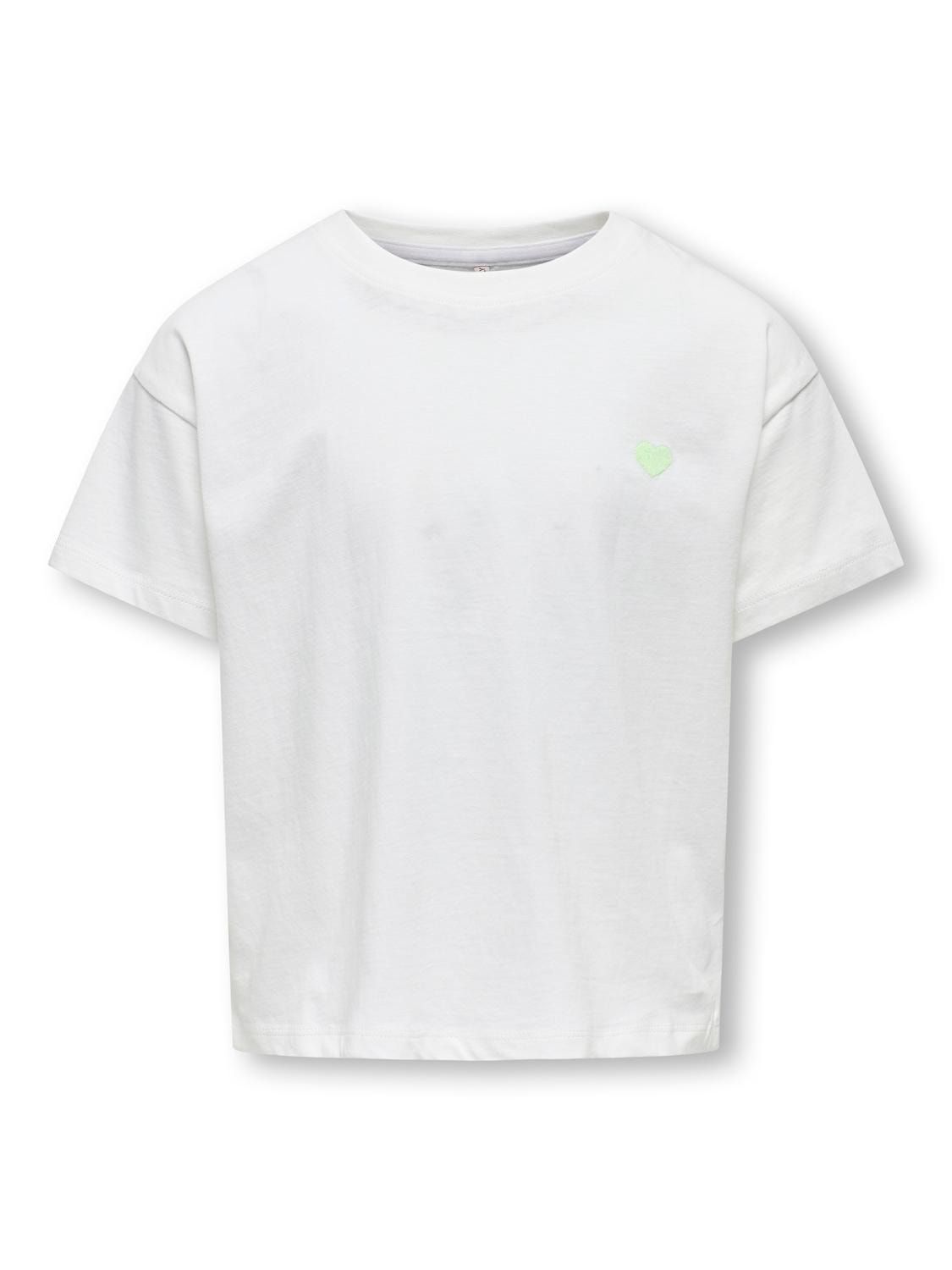 KIDS shirt - MAIKEN - cloud dancer