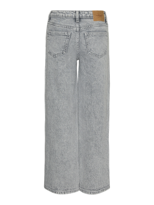 KIDS Wijde jeans - TESSA - light grey denim
