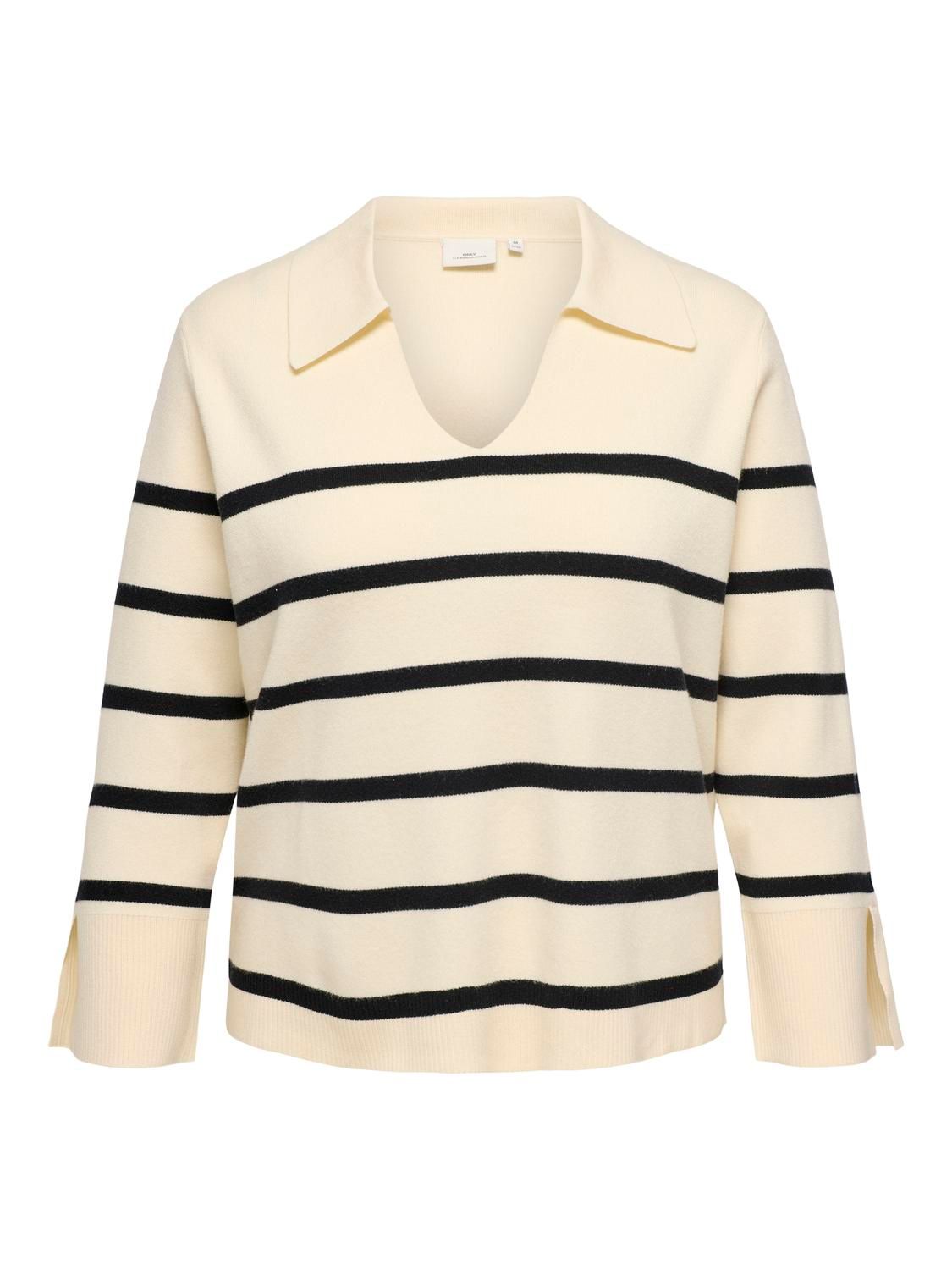 + Trui - MONICA - birch/black