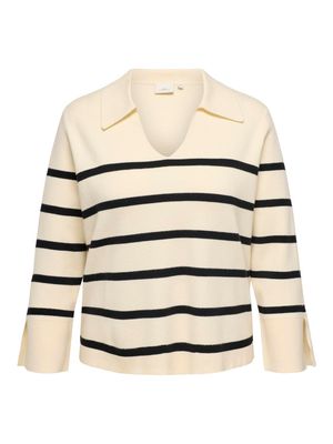+ Trui - MONICA - birch/black