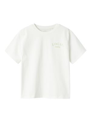 KIDS shirt - BOWAY - arcadian green/cloud dancer