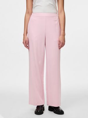 Wijde lange broek - BOZZY - roseate spoonbill