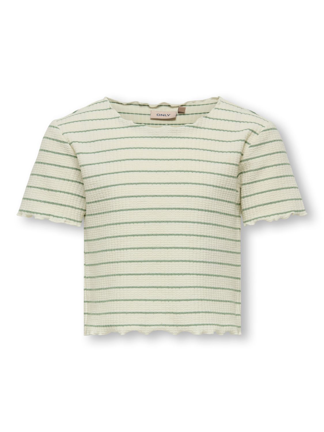 KIDS cropped shirt - ANITS - groen