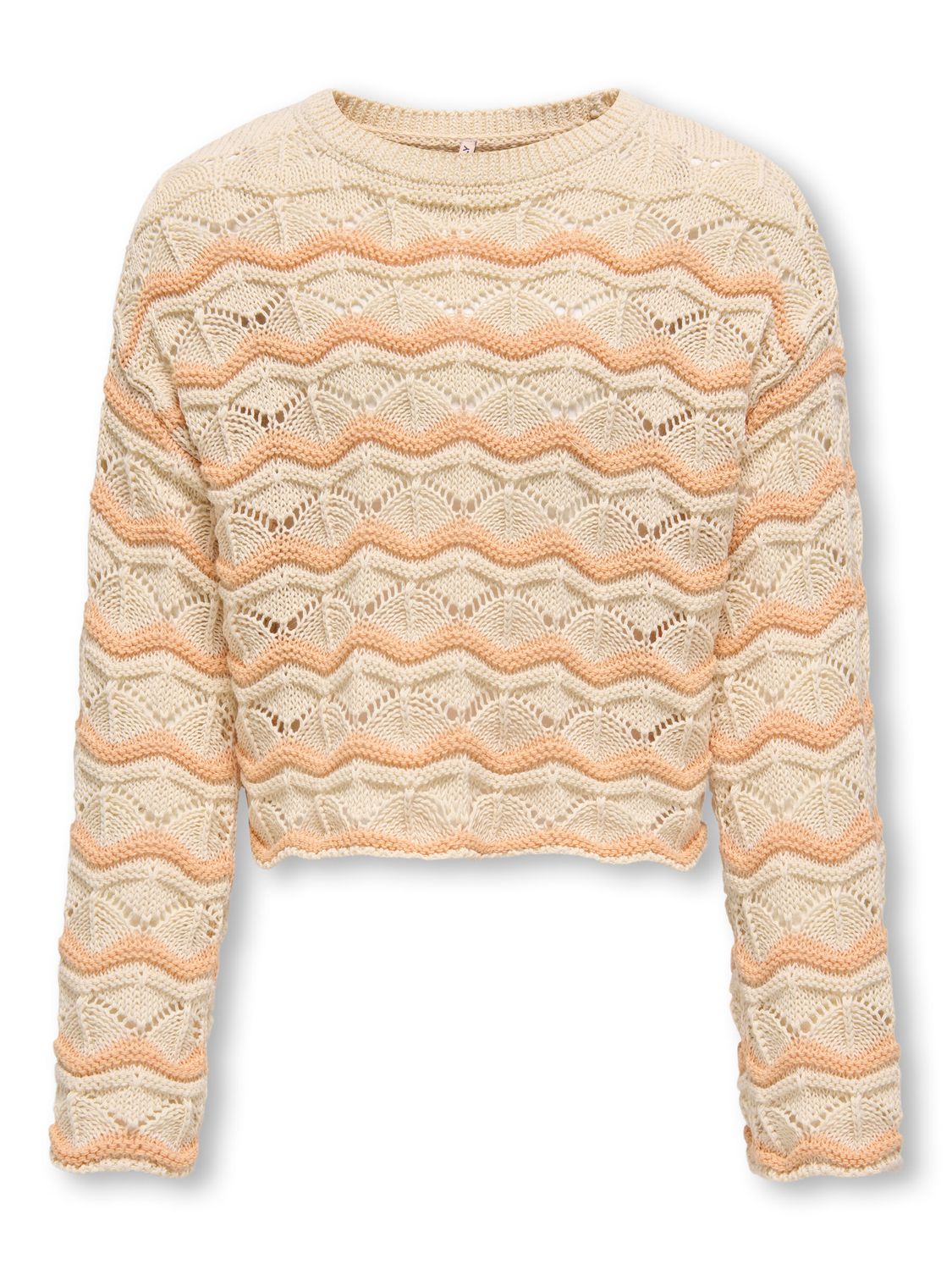 KIDS trui - DONNA - birch caramel creme