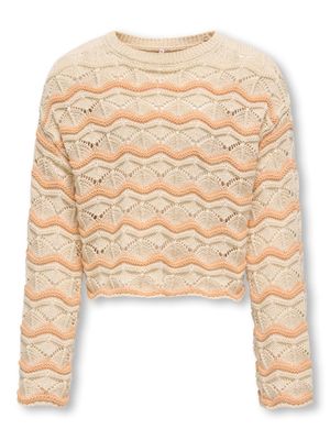 KIDS trui - DONNA - birch caramel creme