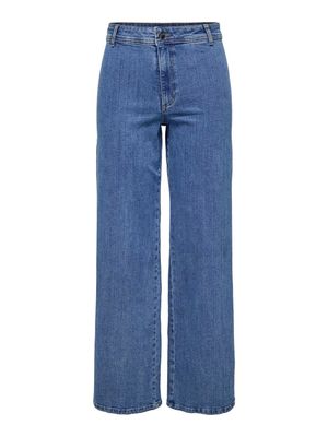 Wijde jeans - VANESSA - medium blue denim