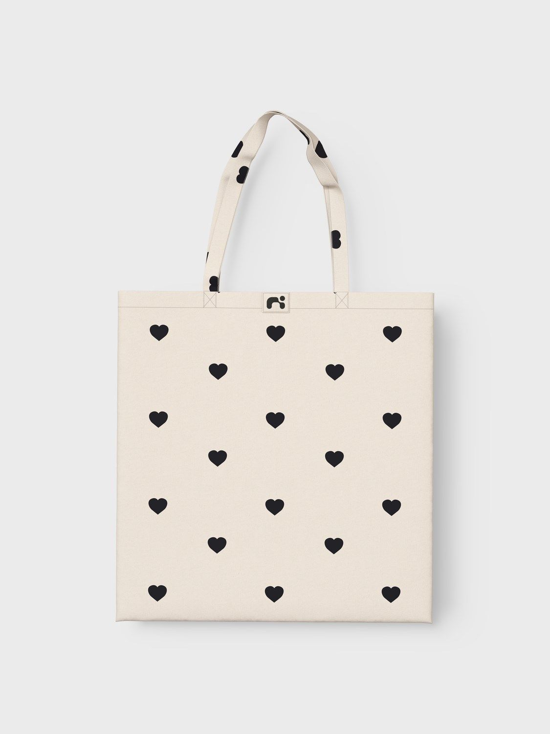 Totebag - OLESSIA - hartjes