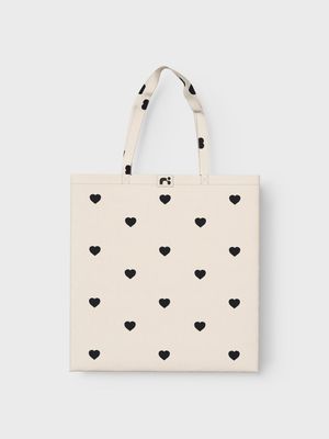 Totebag - OLESSIA - hartjes