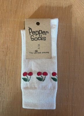 Sokken - PEPPER ELS - kersjes