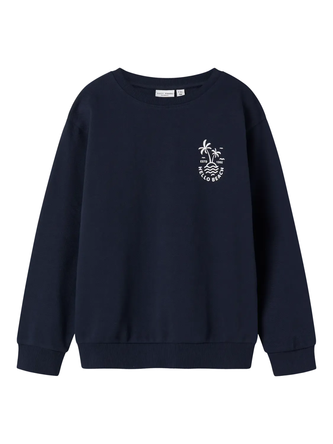 KIDS sweater - VASSE - donkerblauw