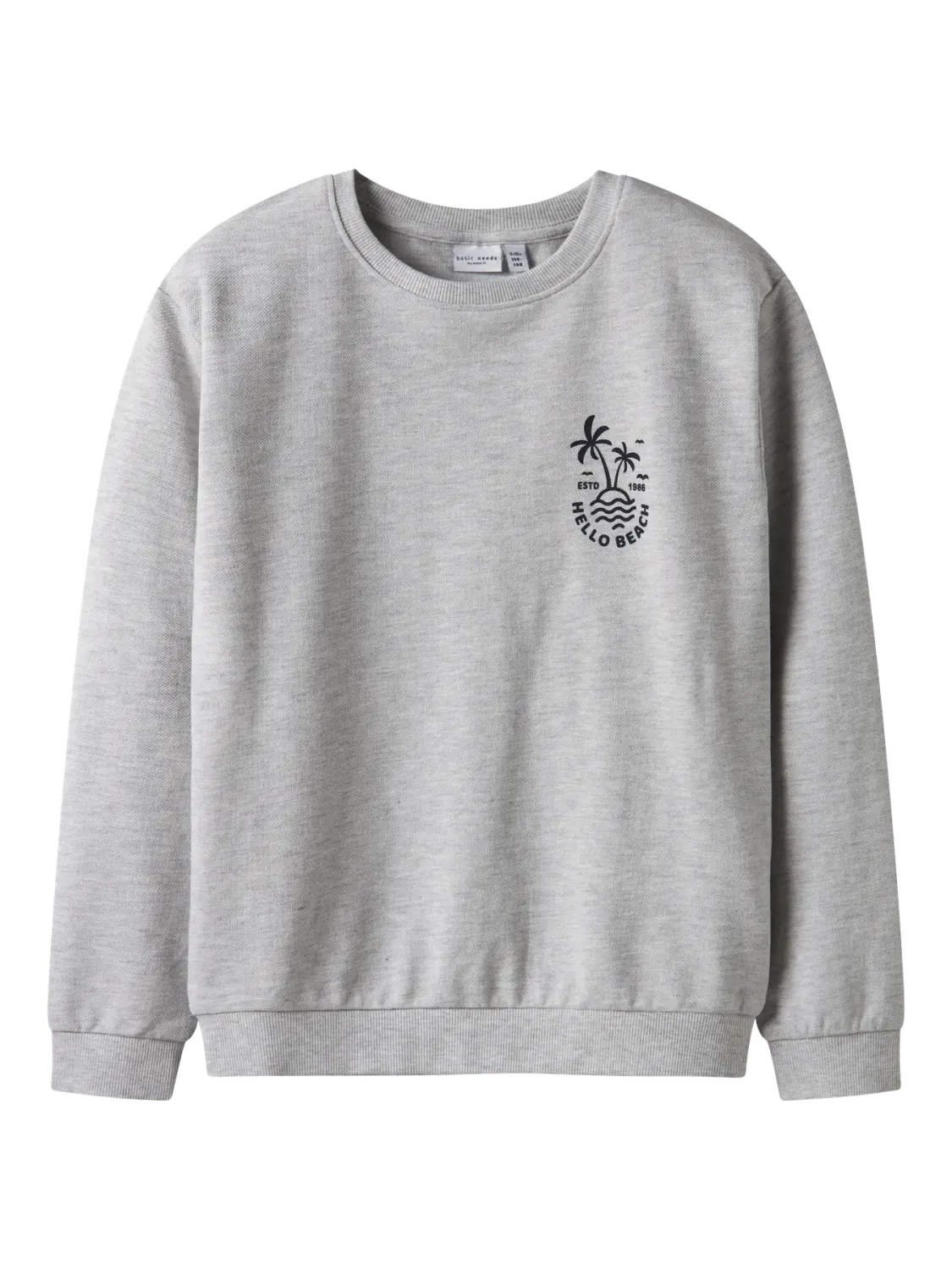 KIDS sweater - VASSE - lichtgrijs