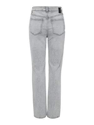 Rechte jeans - KELLY - light grey denim