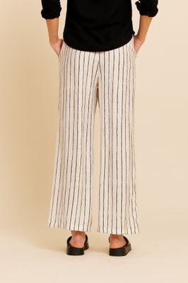Wijde broek - LILLI - streepjes