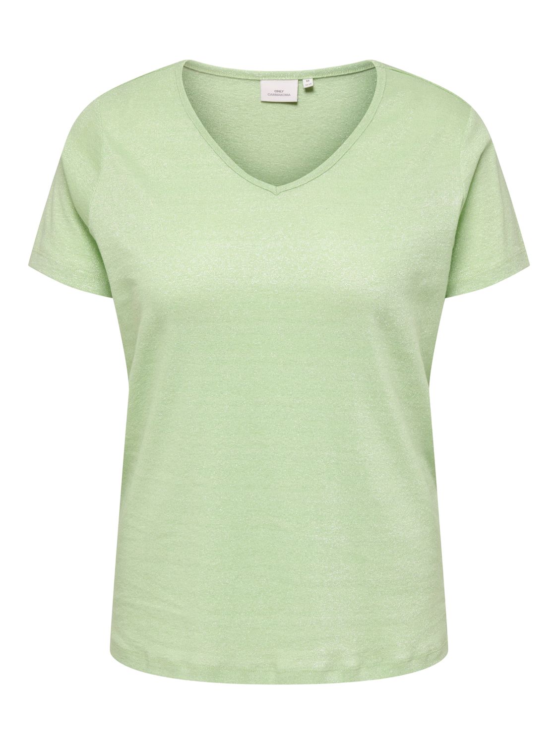 + top met glitters - MELODI - paradise green