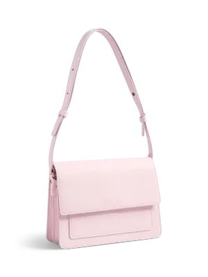 Handtas crossbody lederlook - TAMMI - roseate spoonbill