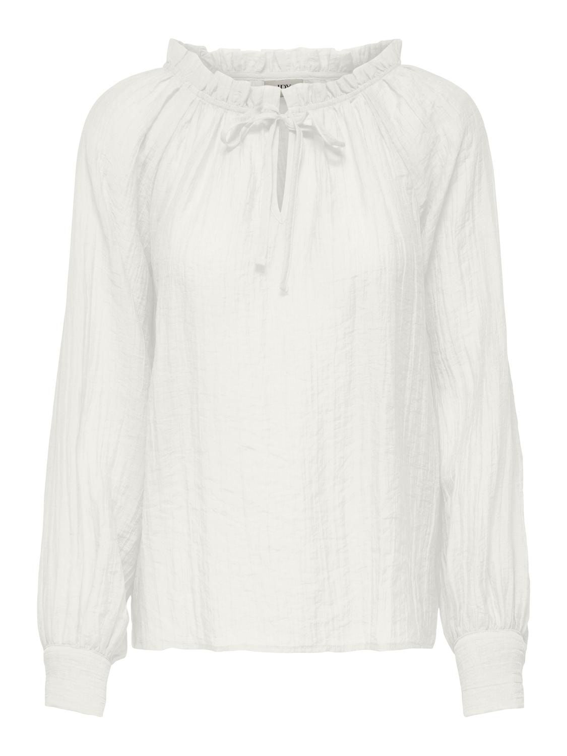 Luchtige blouse - THEO - wit