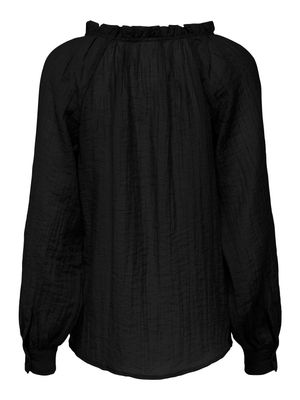 Luchtige blouse - THEO - zwart